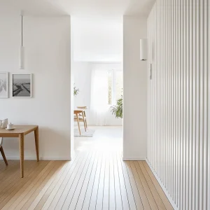 WP001P Duna Hullámos Lakkozott Lamella Falpanel