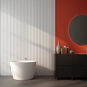 WP002TP Lumio Hullámos Lakkozott Lamella Falpanel