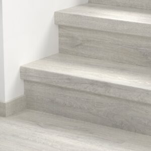 CL1653 Visszanyert Patinás Fehér Tölgy Bullnose Lépcsőborítás