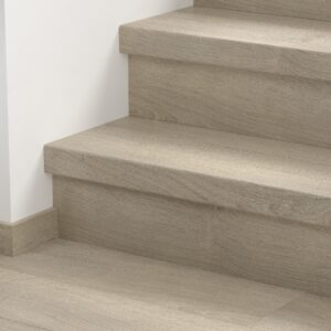 CLM1405 Antikolt Világosszürke Tölgy Bullnose Lépcsőborítás