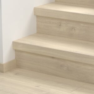 CLM1655 Természetes Havanna Tölgy Bullnose Lépcsőborítás