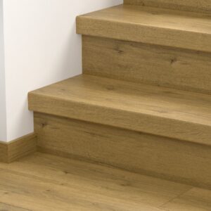 CLM5792 Mézbarna Tölgy Bullnose Lépcsőborítás