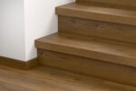 CLM5793 Kakaóbarna Tölgy Bullnose Lépcsőborítás