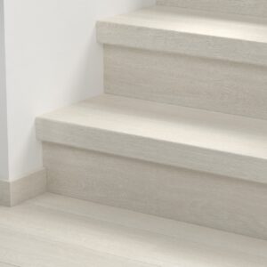 EL3573 Világosszürke Elegáns Tölgy Bullnose Lépcsőborítás