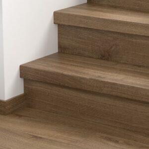 EL3582 Barna Newcastle Tölgy Bullnose Lépcsőborítás
