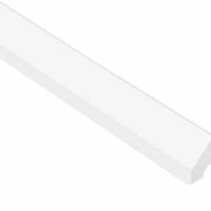 WP003LT Vivid Hullámos Festhető Lamella Falpanel, bal oldali záróelem