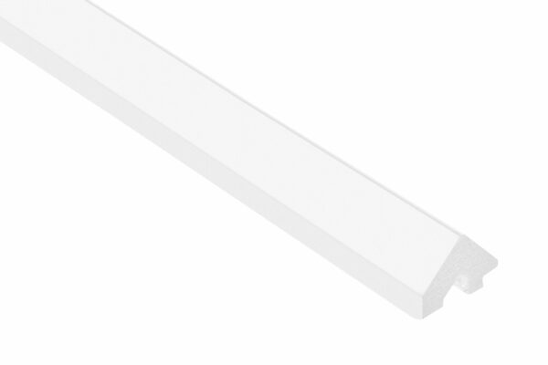 WP003LT Vivid Hullámos Festhető Lamella Falpanel, bal oldali záróelem