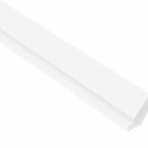 WP003RT Vivid Hullámos Festhető Lamella Falpanel, jobb oldali záróelem