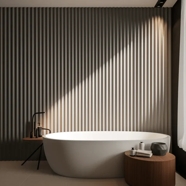 WP003 Vivid Hullámos Festhető Lamella Falpanel