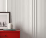 WP003TP Vivid Hullámos Lakkozott Lamella Falpanel