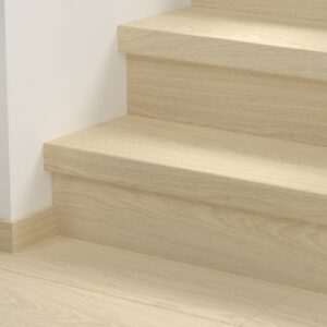 AVMPU40099 Tiszta Sarkvidéki Tölgy Bullnose Lépcsőborítás