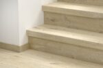 AVMPU40103 Bézs Pamut Tölgy Bullnose Lépcsőborítás