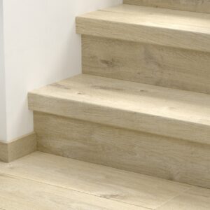 AVMPU40103 Bézs Pamut Tölgy Bullnose Lépcsőborítás