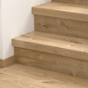 AVMPU40104 Természetes Pamut Tölgy Bullnose Lépcsőborítás