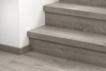 AVMPU40202 Hangulatos Szürke Pamut Tölgy Bullnose Lépcsőborítás