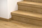 AVMPU40203 Természetes Mély Pamut Tölgy Bullnose Lépcsőborítás