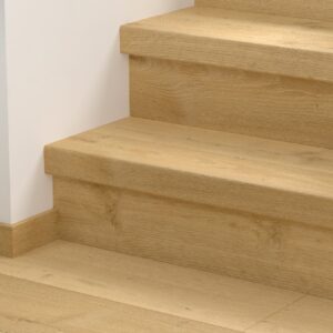 AVMPU40316 Elegáns Természetes Tölgy Bullnose Lépcsőborítás