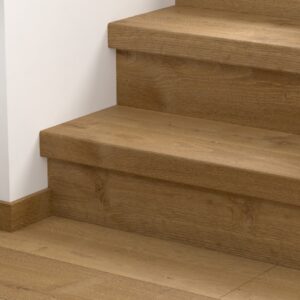 AVMPU40317 Elegáns Füstös Tölgy Bullnose Lépcsőborítás