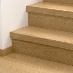 AVSPU40278 Mézeskalácsbarna Tölgy Bullnose Lépcsőborítás