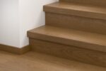 AVSPU40279 Kakaóbarna Tölgy Bullnose Lépcsőborítás