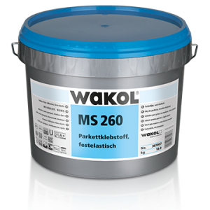 Wakol MS260, erős-rugalmas, egykomponensű parkettaragasztó, 18 kg