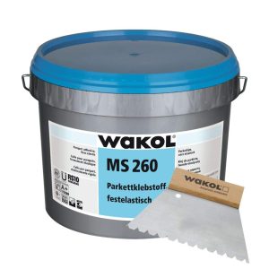 Wakol MS260, erős-rugalmas, egykomponensű parkettaragasztó, 18 kg