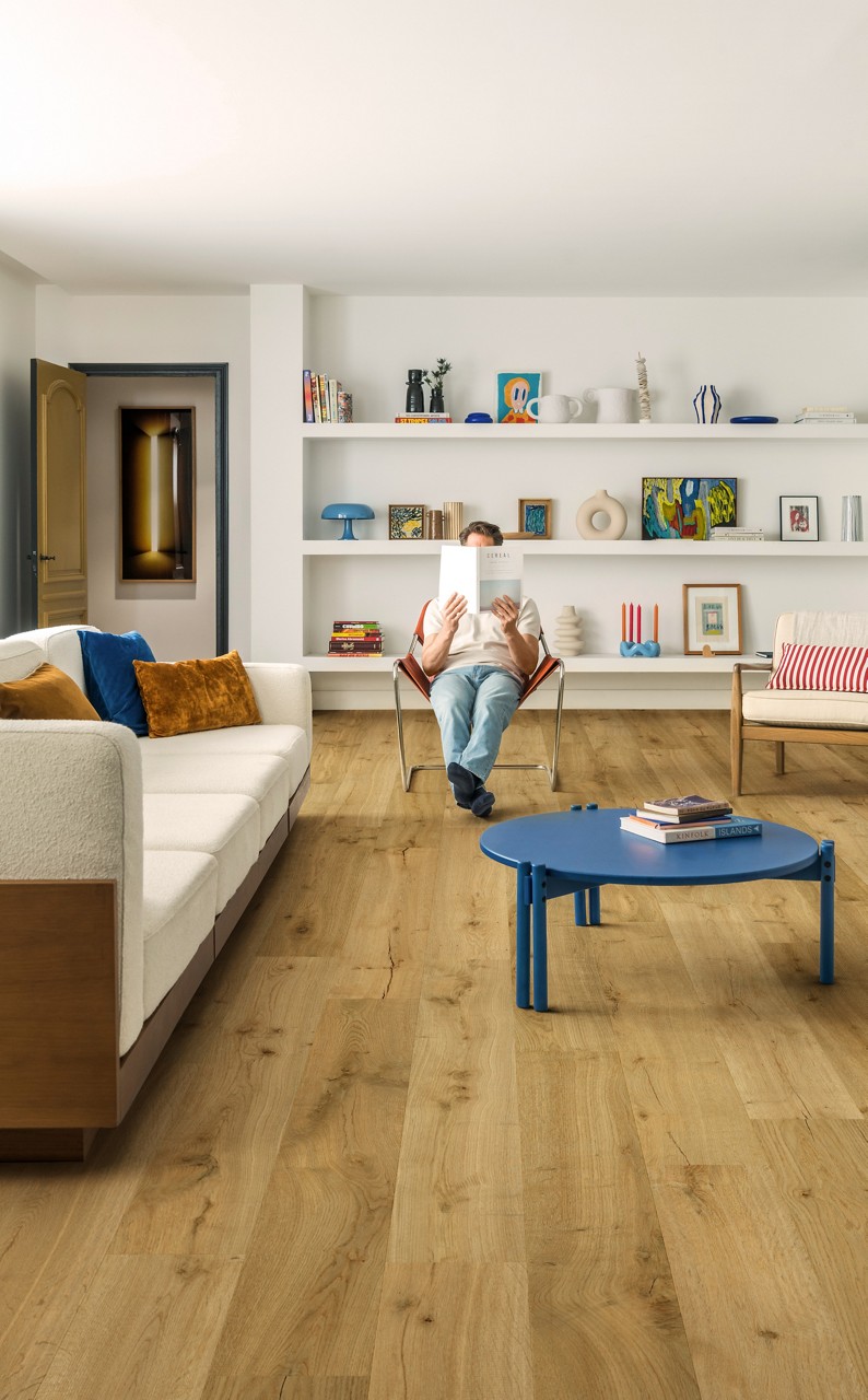 IM8256 Szarvasgomba Tölgy Laminált Padló