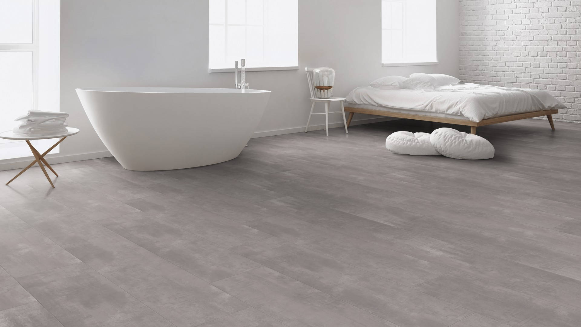 44375 Beton Art Pearlgrey Laminált Padló AQUApro