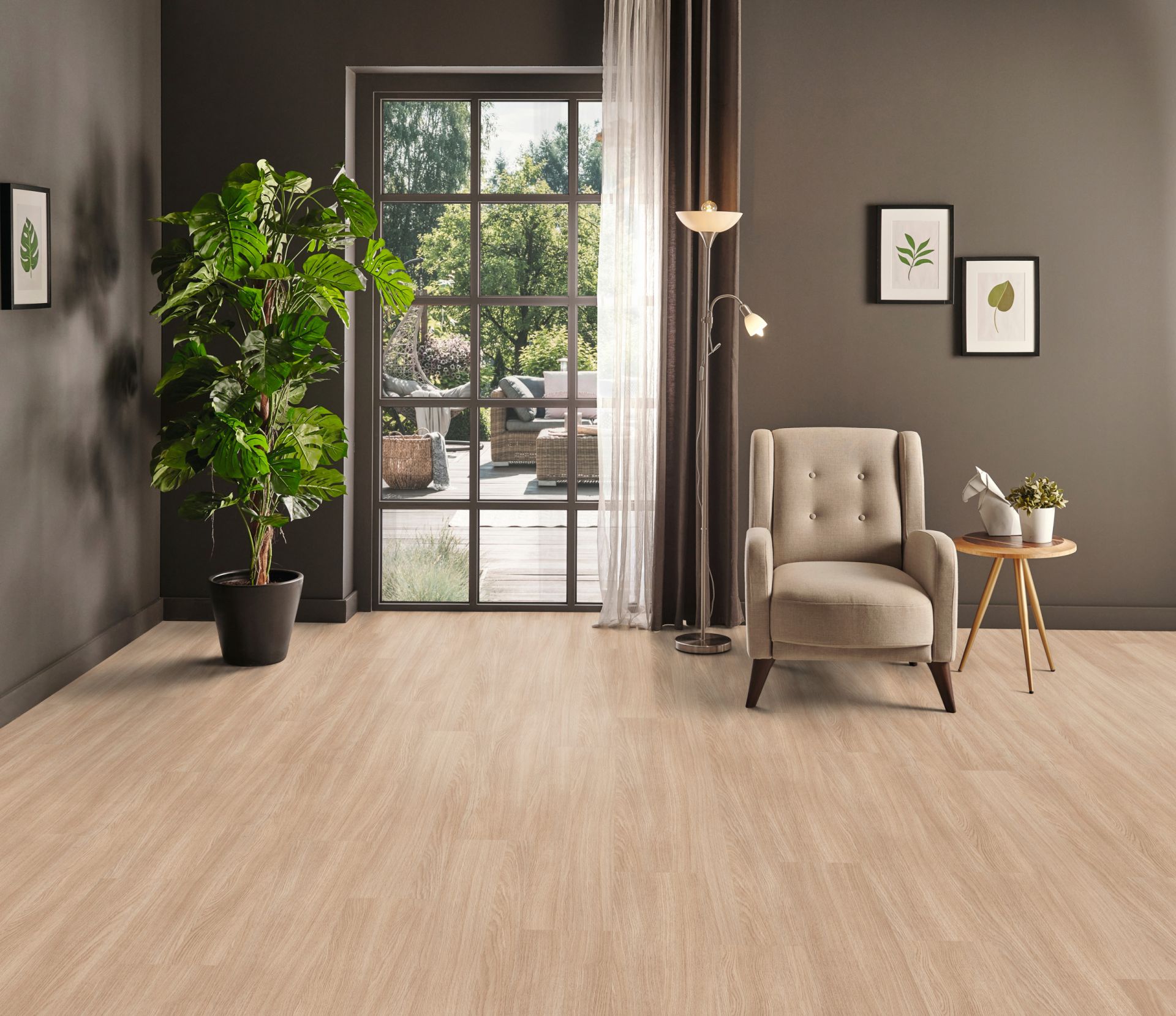 O145 Tölgy Aviva Blossom Magasfényű Laminált Padló AQUApro