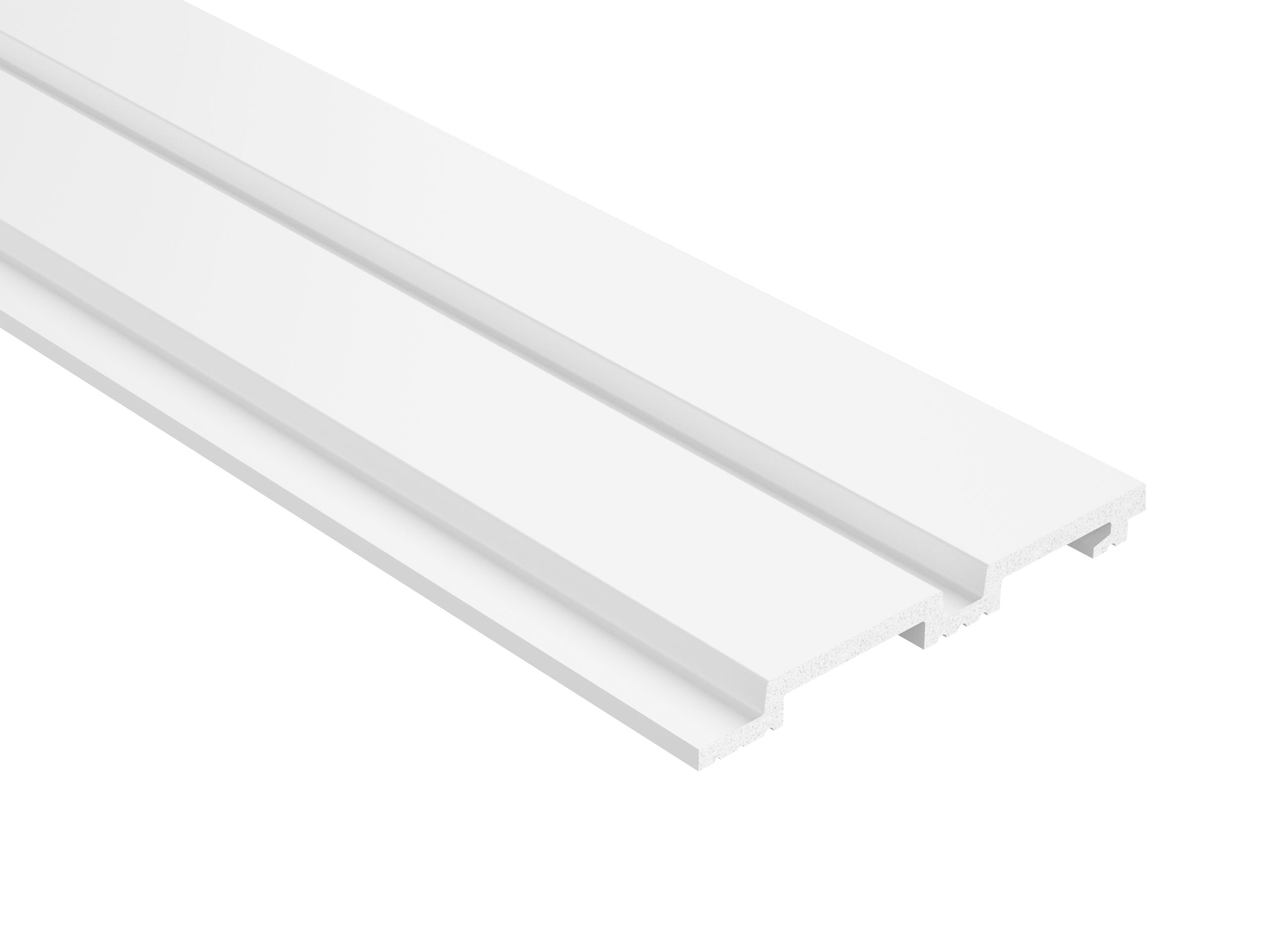 L0501TP FEHÉR Nagy Lakkozott Lamella Falpanel – Grosso - Image 2