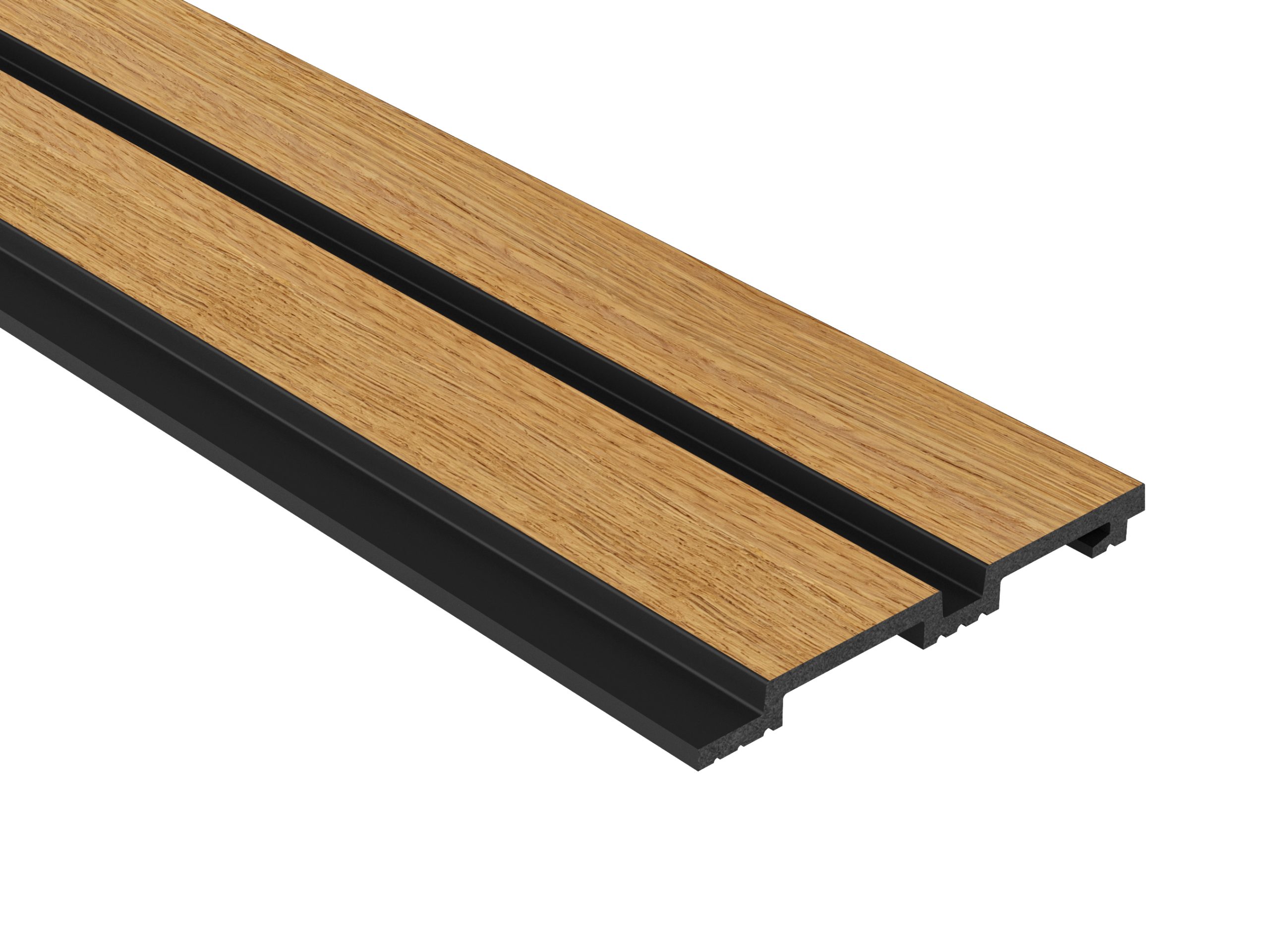 L0505T TERMÉSZETES TÖLGY Nagy Lamella Falpanel – Grosso - Image 2